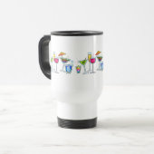 DE VOYAGE COCKTAIL VERRES MUG - COUPE - STEIN - VERRE (Devant gauche)