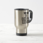 De Voyage CUSTOM Electrician Travel Mug (Devant droit)