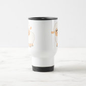 De Voyage Cute caricature mouton Commuter Mug (Centre)