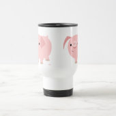 De Voyage Cute Cartoon Cochon Commuter Mug (Centre)