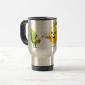 De Voyage Cute Lemon Tea Friends – Classic Mug (Devant gauche)
