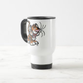 De Voyage Cute Little Cartoon Tiger Commuter Mug (Devant gauche)