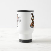 De Voyage Cute Little Cartoon Tiger Commuter Mug (Centre)