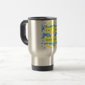 De Voyage Derechos choisis | Pixel Art Mug (Devant gauche)