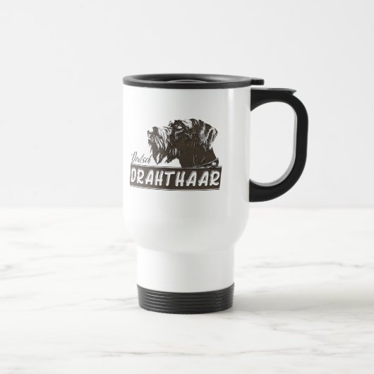De Voyage Deutsch Drahthaar Travel Mug (Droite)