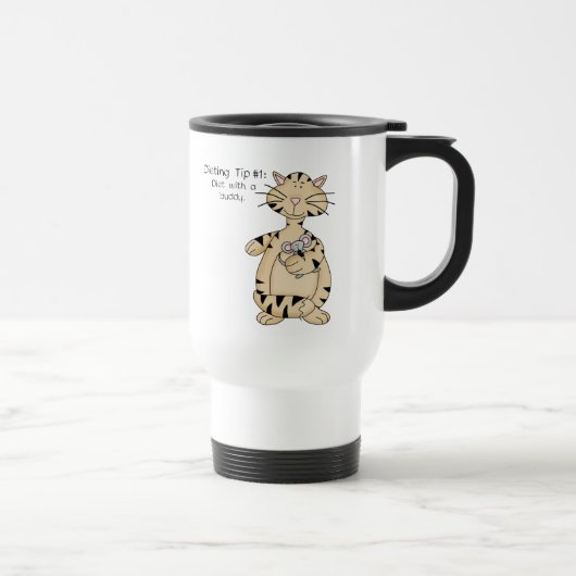 De Voyage Diet avec un Buddy - Travel Mug (Droite)