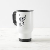 De Voyage Doberman Pinscher Travel Mug (Devant gauche)
