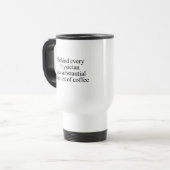 De Voyage Docteur Mug (Devant gauche)