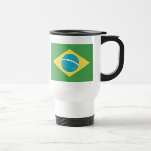 De Voyage Drapeau du Brésil Mug
