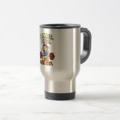 De Voyage Drôle Citation Gym Travel Mug (Devant droit)
