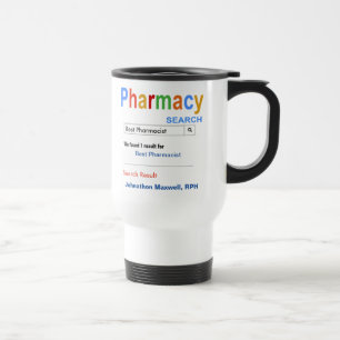 De Voyage Drôle personnalisé Meilleur pharmacien Mug cadeau