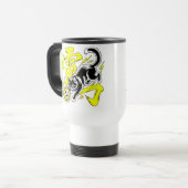 De Voyage Electric Lightning Cat Mug - For Soccer Players (Devant gauche)