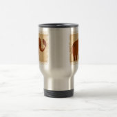 De Voyage Elephant Tribal Art Design Travel Mug (Centre)