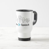 De Voyage Équipe plante Selby Tumbler Travel Mug (Devant droit)