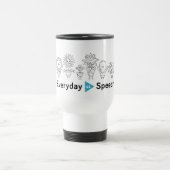 De Voyage Équipe plante Selby Tumbler Travel Mug (Centre)
