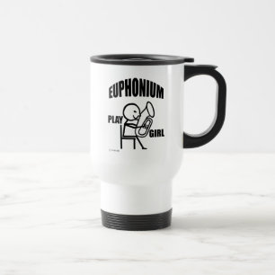 De Voyage Euphonium Play Girl Travel Mug