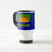 De Voyage Excelorator Café Funny Retro Art Mug (Devant gauche)