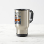 De Voyage F-15 Aigle Travel Mug (Devant droit)