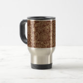 De Voyage Fabulous Paisley (café et crème) Travel Mug (Devant gauche)