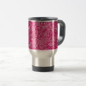 De Voyage Fabulous Paisley (Fuchsia) Travel Mug (Devant droit)
