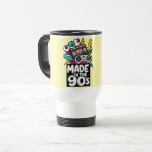 De Voyage Fait dans les années 90 Retro Gamer Mug