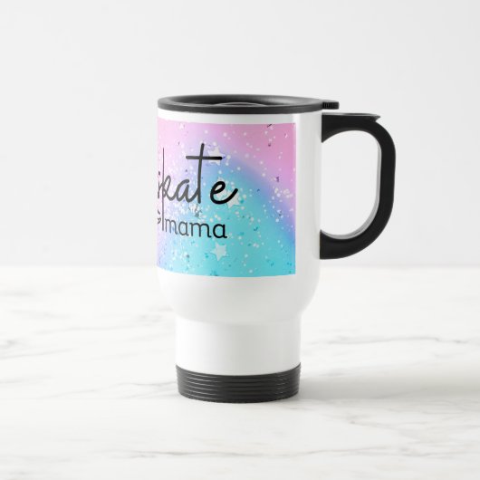 De Voyage Figure Skate Mama Travel Mug (Droite)