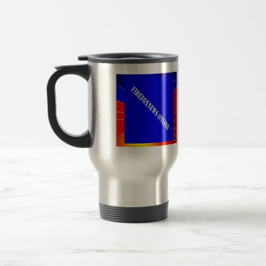 De Voyage FIREFOXNEWS ONLINE™ Travel Mug (Gauche)