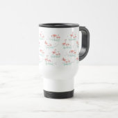 De Voyage Flamant rose Ocean Multi travel mug (Devant droit)