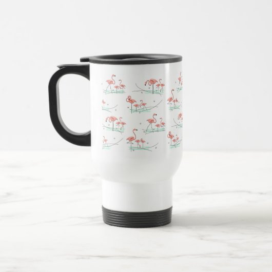 De Voyage Flamant rose Ocean Multi travel mug (Gauche)