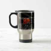 De Voyage Flaming Love Biker Mug (Gauche)