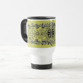 De Voyage Flore Design Travel Mug (Devant gauche)