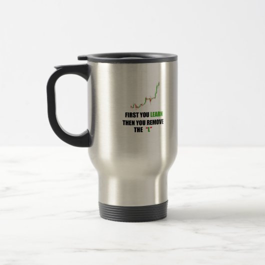 De Voyage Forex Trader Mindset Mug (Gauche)