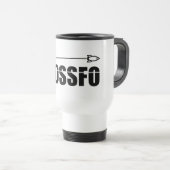 De Voyage FOSSFO Travel Mug (Devant droit)
