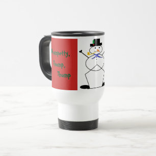 De Voyage "Frosty the Snowman" White Travel/Commuter Mug