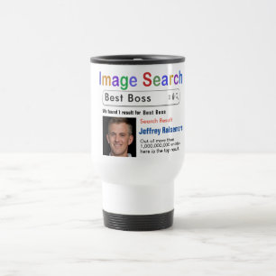 De Voyage Funky Custom Best Boss Search Gift Mug