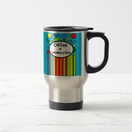 De Voyage Funny Funeral Director's Travel Mug (Droit)