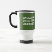 De Voyage Généalogie Tourisme Mug (Vert) (Gauche)