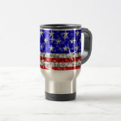 De Voyage Glitz USA Voyage/banlieue mug (Devant droit)