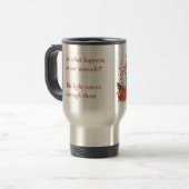 De Voyage Golden Lantern Mug | Inspirational Quote Mug (Devant gauche)