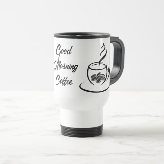 De Voyage Good Morning Coffee Mug (Devant droit)