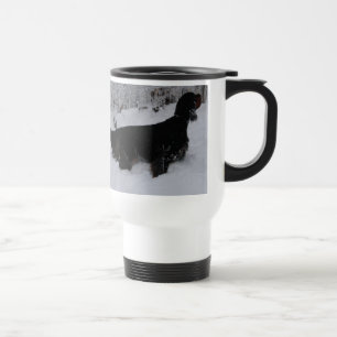 De Voyage Gordon Setter White Travel Mug