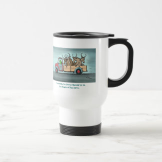 De Voyage Green Weenii "Mauvais Gnus" Travel Mug
