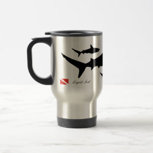 De Voyage Grey Reef Shark - Travel Mug