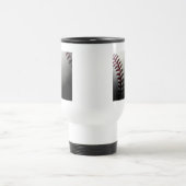 De Voyage Gros plan Baseball Travel Mug (Centre)