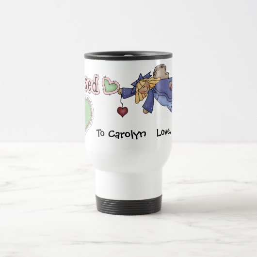 De Voyage Guardian Angel Mug par SRF (Centre)