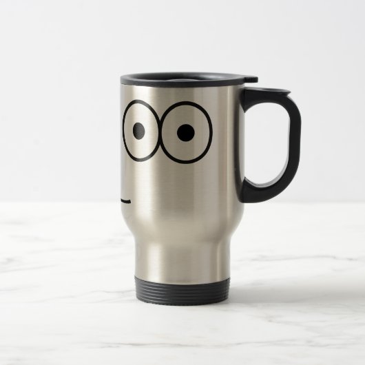 De Voyage Happy Eyes and Mouth - Travel Mug (Droit)