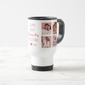 De Voyage Happy First Valentine's Day Custom Travel Mug  (Devant droit)