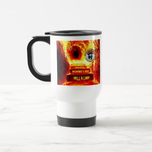 De Voyage Hell's Loop 2022 Traveller Coffee Mug (Gauche)