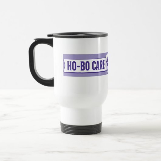 De Voyage Ho-Bo Soins Café Mug (Gauche)