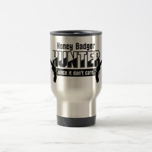 De Voyage Honey Badger Hunter mug - choisir style et couleur